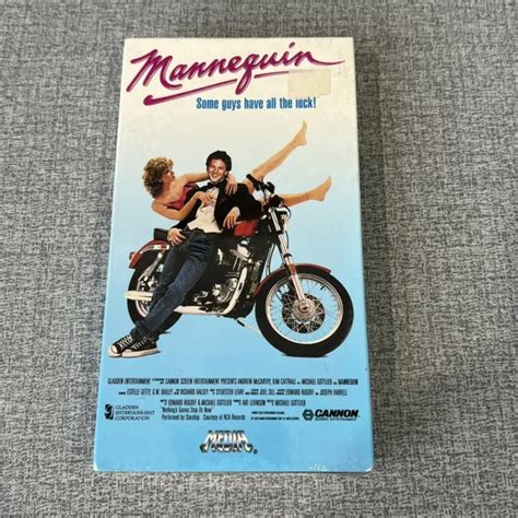 MANNEQUIN VHS VCR Video Tape Andrew Mccarthy Kim Cattrall New Sealed