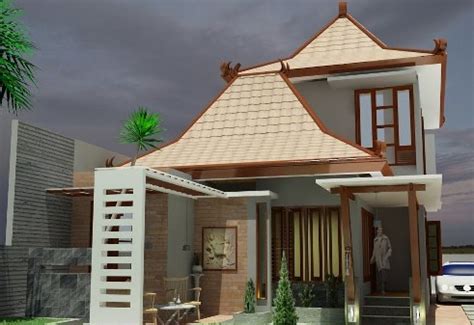 Untuk mengatasinya, anda bisa membatasi penggunaan ornamen dan. Desain Rumah Etnik Jawa Modern 2016