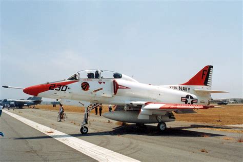 137812 shortly after the first skyhawk flight. Douglas TA-4J Skyhawk specifications and photos