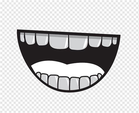 Smiling Teeth Cartoon