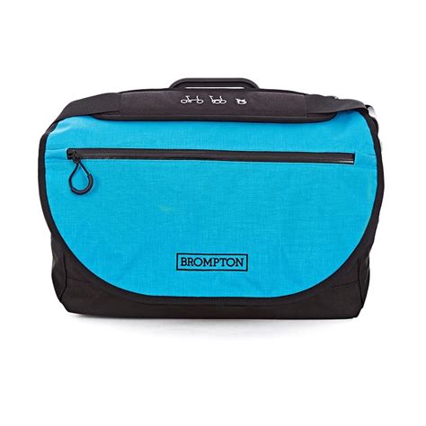 Brompton Bag 2016 S Bag Black Lagoon Blue