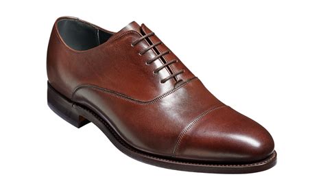 Wright - Walnut Calf Hand-Stitched | Mens Oxford | Barker Shoes UK