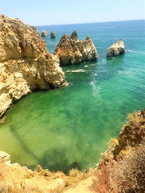 Explore The Hidden Pearl Praia Do Prainha In Alvor Algarve Portugal