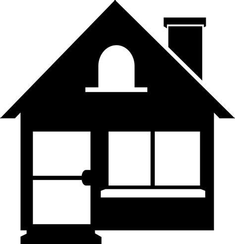 House Silhouette Building House Png Download 946980 Free