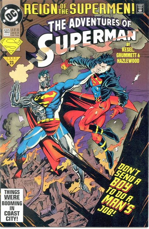 Read Online Adventures Of Superman 1987 Comic Issue 503