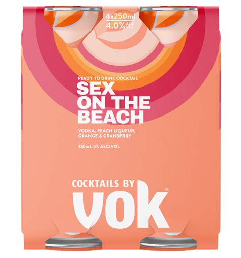 Sex On The Beach Ready To Drink Vok Liqueurs
