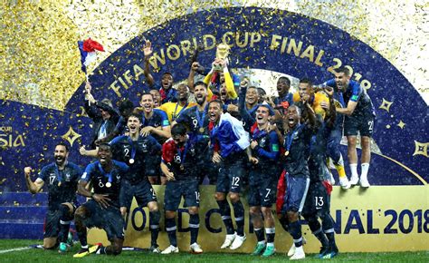 France Wins 2018 Fifa World Cup Football Title Gktoday