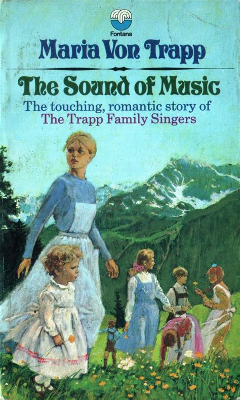 The Sound Of Music By Maria Von Trapp Fontana 1970 Cover Artist Renato Fratini Sound Of