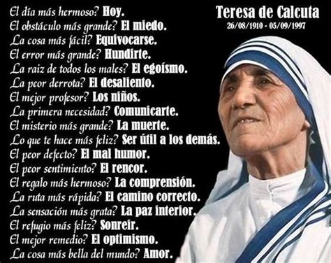 Top 52 Imagen Frases Motivadoras De La Madre Teresa De Calcuta