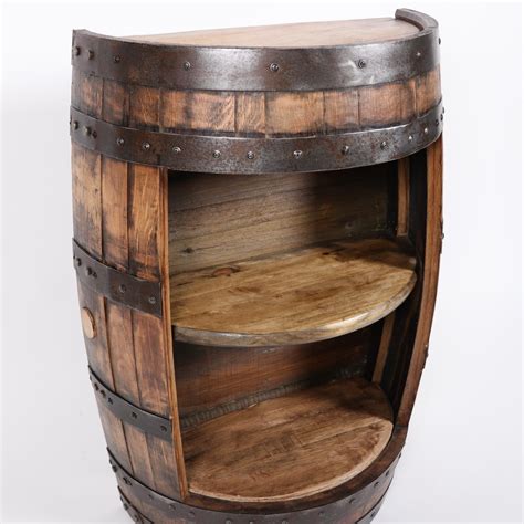 Half Barrel Hide Away Whiskey Barrel Furniture Wine Barrel Furniture