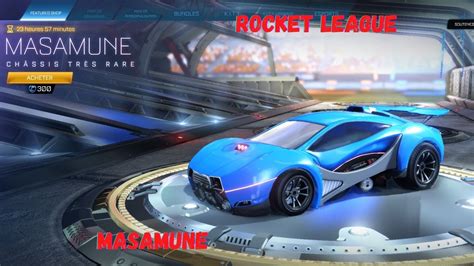 New Masamune Auto Boutique 23 Mai 2022 Rocket League Item Shop 2305