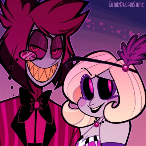 Hazbin Hotel Alastor X Mimzy ~ By Sunnydreamshine On Deviantart