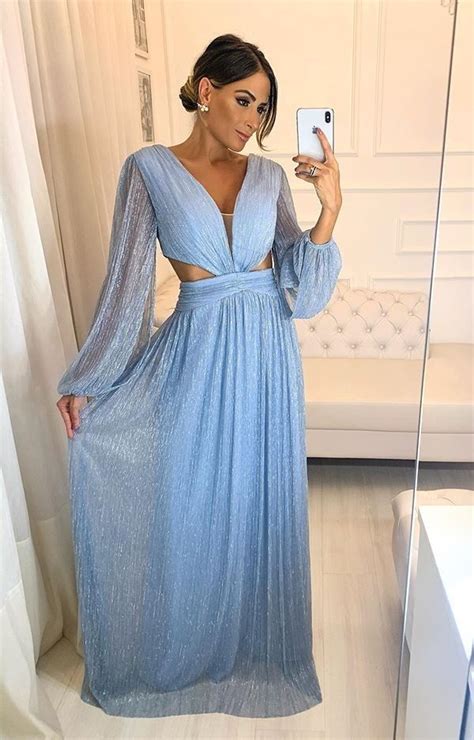 Long Sleeve Prom Prom Dresses Long With Sleeves Fitted Dress Dress
