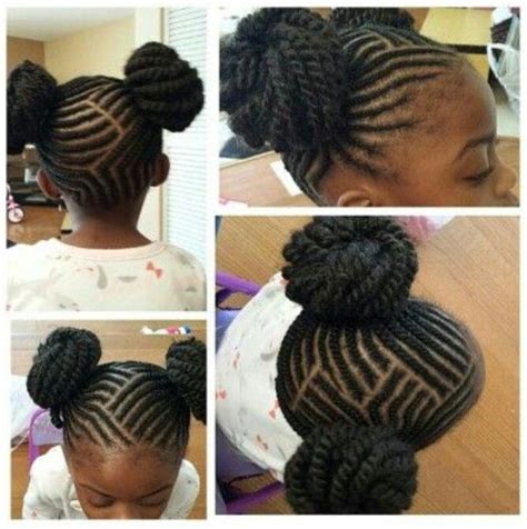 Braided Hairstyles For Our Little Girls ~ Black White Nation