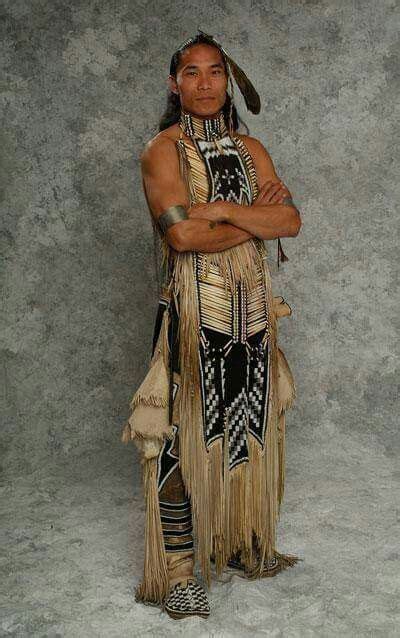 The Native American Red Skin Warrior Native