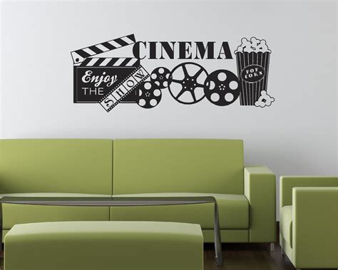 Htd canada offers many different goldberg products not found on our website. 57x22 Cinema Movie Popcorn Theater Show Vinyl Decor Wall ...