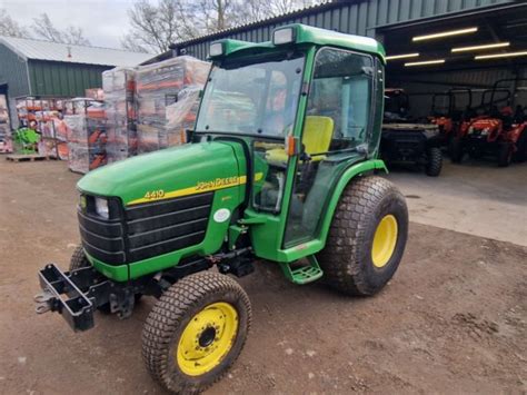 John Deere 4410 Compact Tractor With Cab In Market Rasen United Kingdom