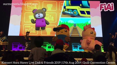 It also features a new concept and storyline and new characters. Konsert Hora Horey LIVE! Didi & Friends 2019 | Dengarlah ...