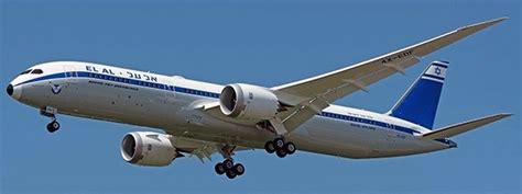 El Al Israel Retro Boeing Dreamliner X EDF JC Wings JC ELY