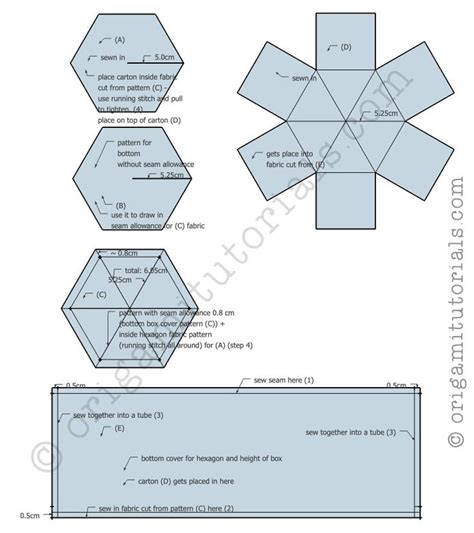 The Instructions For How To Make An Origami Box With Two Sides And Four