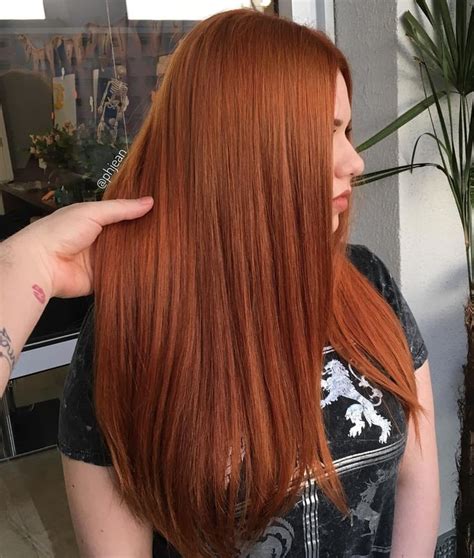 jean philippe on instagram serving deep copper realness hunty 😘 ginger hair color hair