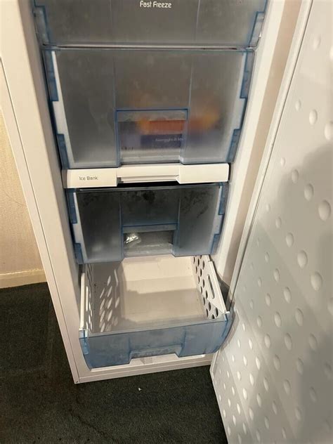 Beko Upright Freezer Frost Free White 4 Drawers And 1 Shelf In Good