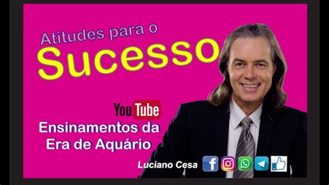She played a role in its founding, and served as its original director of academic advancement. 9 - Atitudes de Sucesso. Parte 1 Luciano Cesa - YouTube