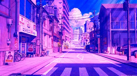 Top 90 Imagen Aesthetic Purple Anime Background Vn