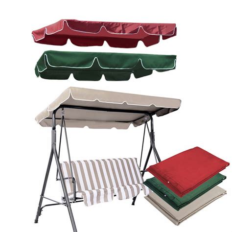 The cover for the storage compartment is a plastic tray that swivels in the front to allow it to be closer to one seat or the other. Patio Outdoor Garden Swing 300D Canopy Replacement Porch ...