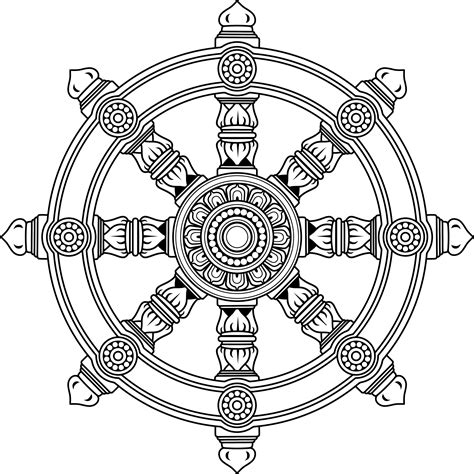 Wheel Of Dharma Clipart Preview Big Image Png Hdclipartall The Best