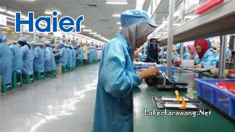 Loker PT Haier Electrical Appliances Indonesia Pabrik Elektronik 2023