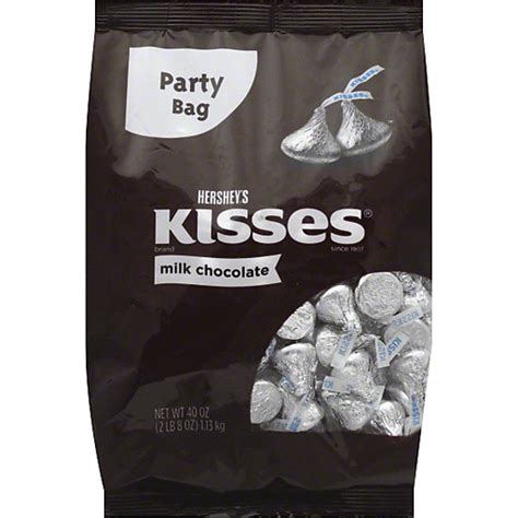 Hersheys Kisses Milk Chocolate Party Bag Packaged Candy Market Basket