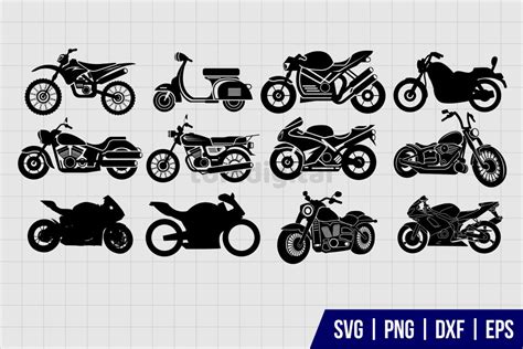 Motorcycle Svg Bundle Gravectory