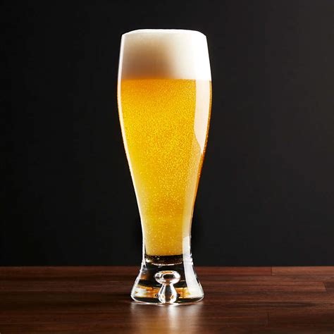 Direction 17 Oz Pilsner Beer Glass Reviews Crate And Barrel