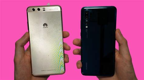 huawei p20 pro vs p10 plus speed test and cameras youtube