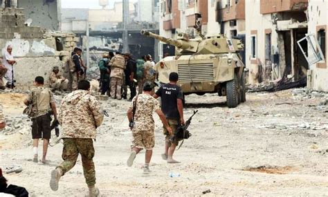 Libyan Forces Press Forward In Sirte Urge Civilians To Leave Arab News