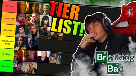 Ranking All The Breaking Bad Characters Breaking Bad Tier List