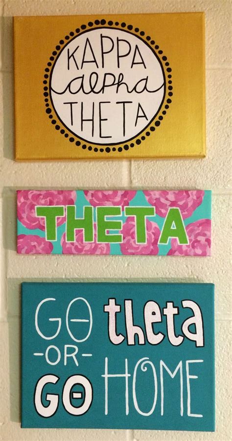 13 Sorority Ts For Your New Little Sorority Crafts Canvases