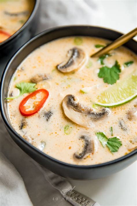 Best Ever Tom Kha Gai Soup Thai Coconut Chicken Soup Recipe Thai
