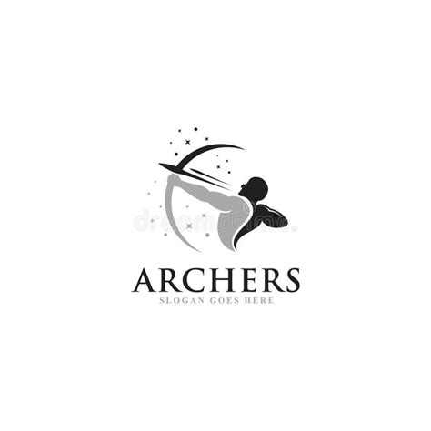 Creative Archers Logo Design Simple Unique Archery Logo Clean And
