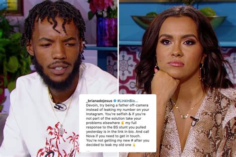 teen mom briana dejesus tells ex devoin austin to try being a father after he leaked her