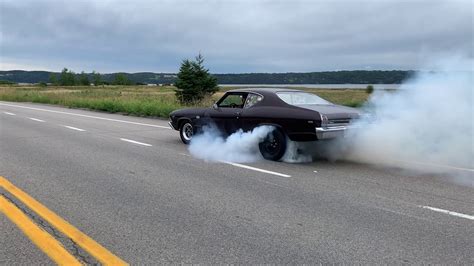 1969 Chevelle Ss396 Burnout Youtube