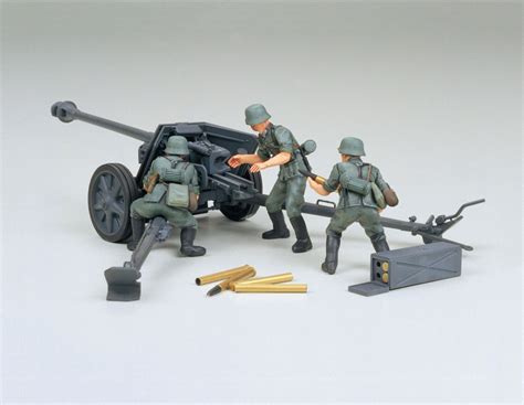 German 75mm Anti Tank Gun Kit Tamiya 35047