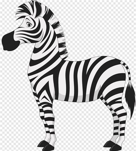 Mewarnai Gambar Zebra Kartun