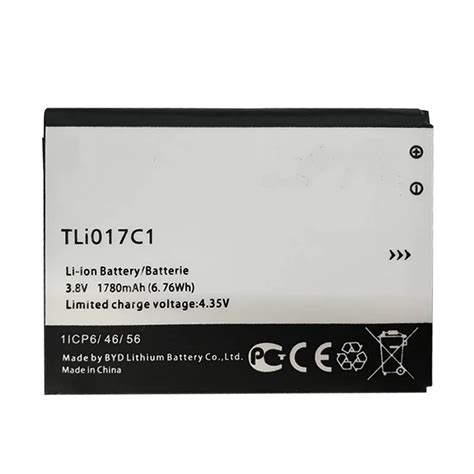 New 1780mAh TLI017C1 Phone Battery For Alcatel One Touch PIXI 3 4 5 4 5