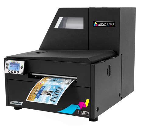 L801 Industrial Color Label Printer Powered By Memjet Afinia Label