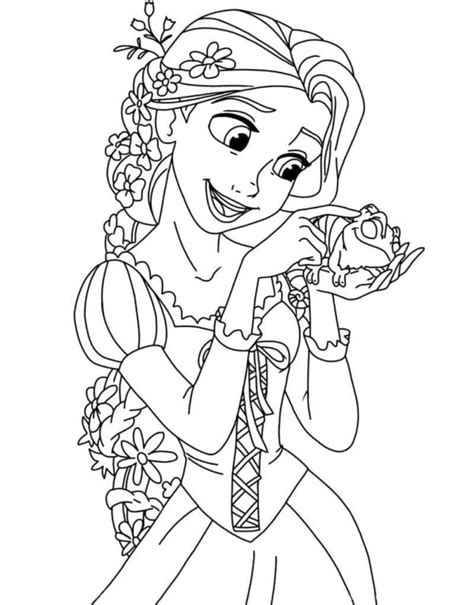 Rapunzel Coloring Pages 100 Pictures Free Printable Online Coloring