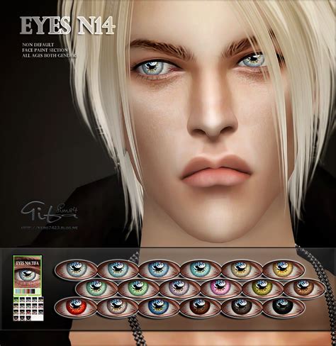 My Sims 4 Blog Lips And Eyes By Tifa