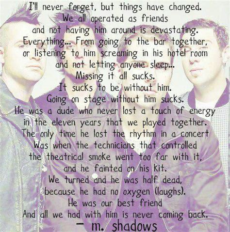 Shadows, american musician, born july 31, 1981. M.Shadows | Avenged sevenfold, Avenged sevenfold quotes ...