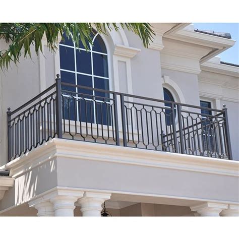 With state of the art technology & innovation, viewrail can be your one stop shop for glass railing. Outdoor Simple Villa Wrought Iron Balcony Railing | Iron ...